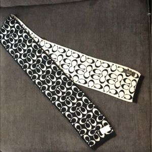 Authentic coach scarf
